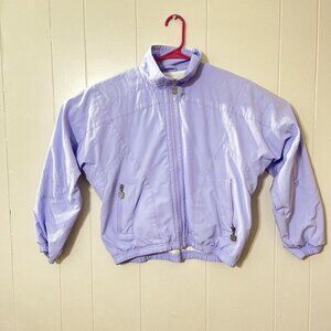 VINTAGE Kaelin Jacket Womens Purple Windbreaker Outdoors Ladies Size S/P EUC